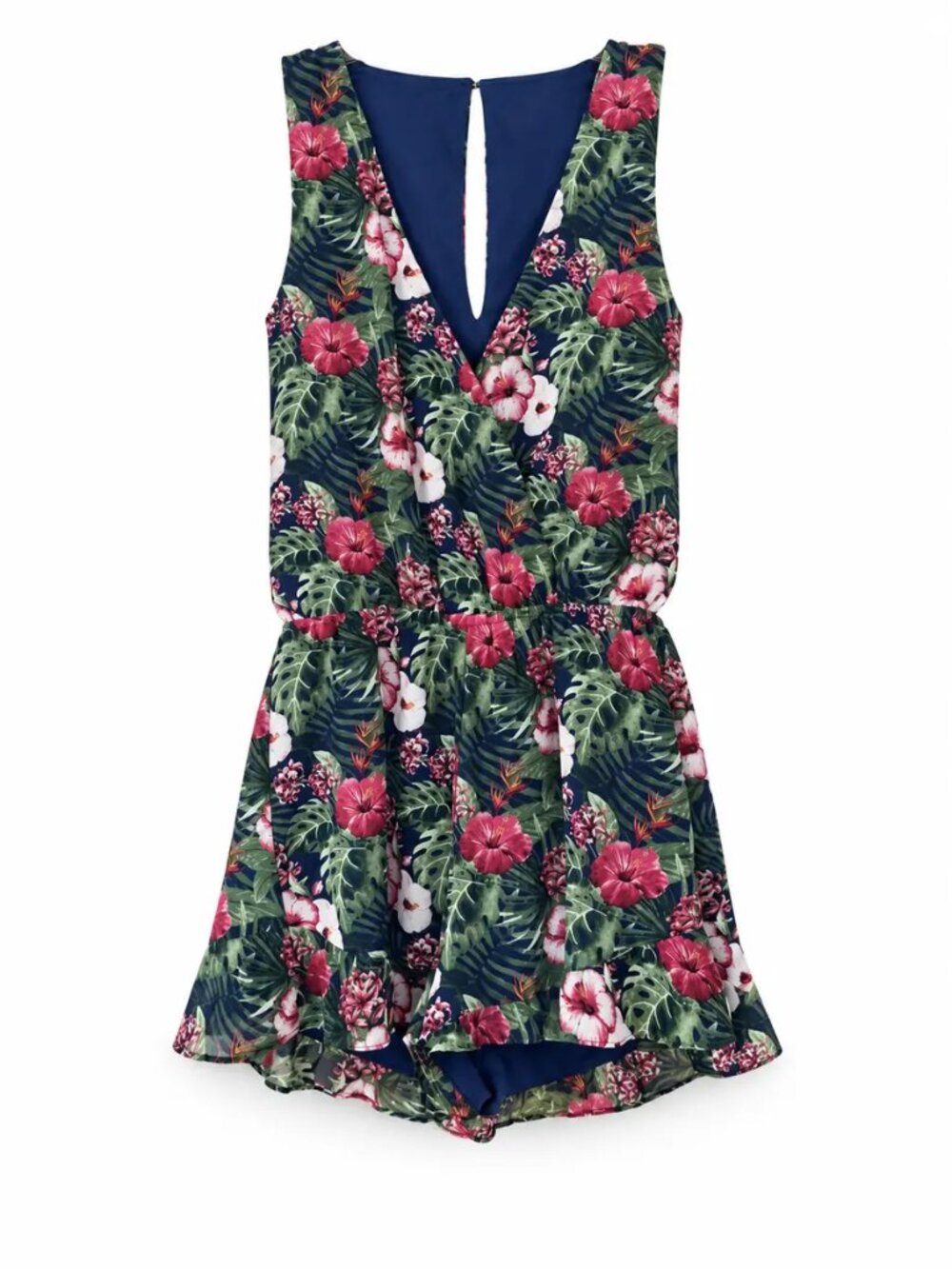 Show Me Your Mumu Navy Floral Romper, Size S